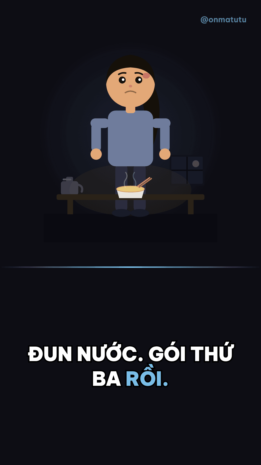 87,000 đồng and a third pack of noodles