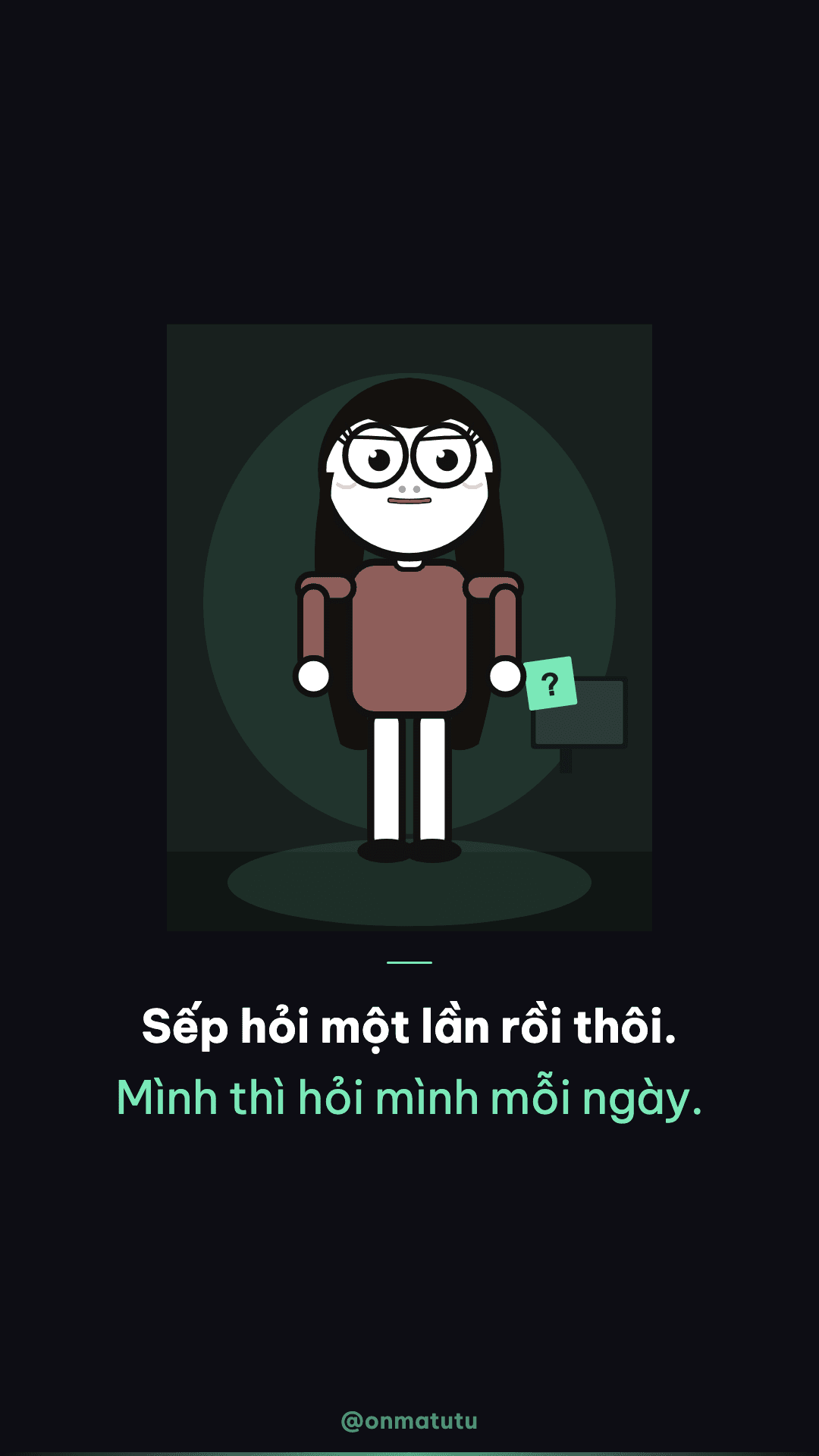 Sếp hỏi năm sau em muốn gì — và mình không trả lời được