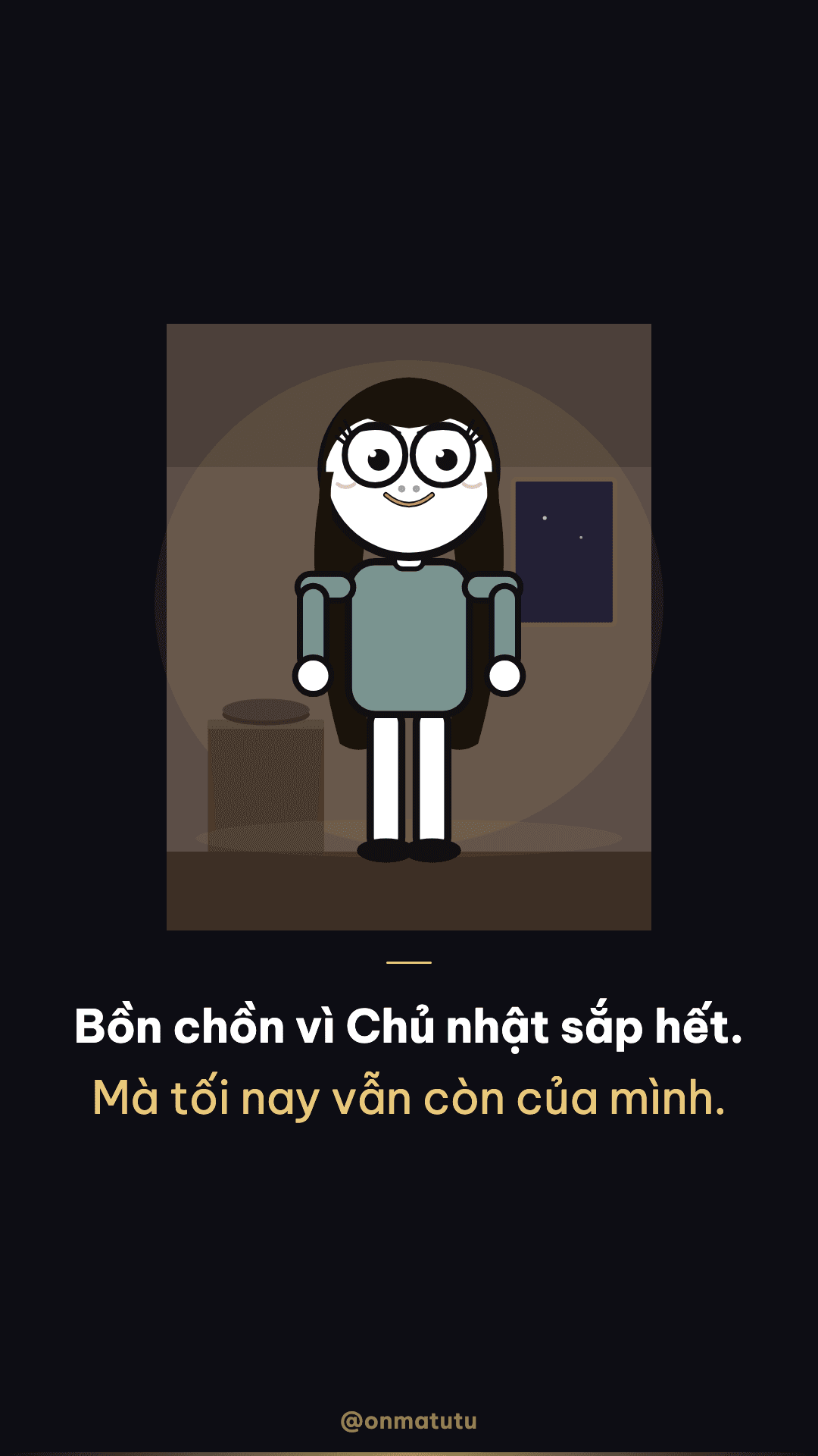 Tối Chủ nhật sợ thứ Hai, hóa ra là tiếc