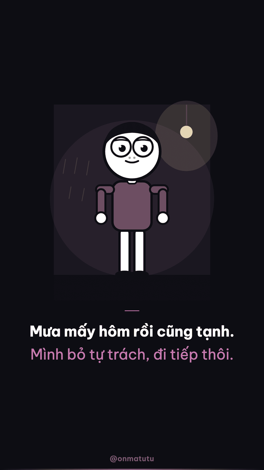 Mưa dầm mấy hôm liền, người chậm theo — không phải mình lười