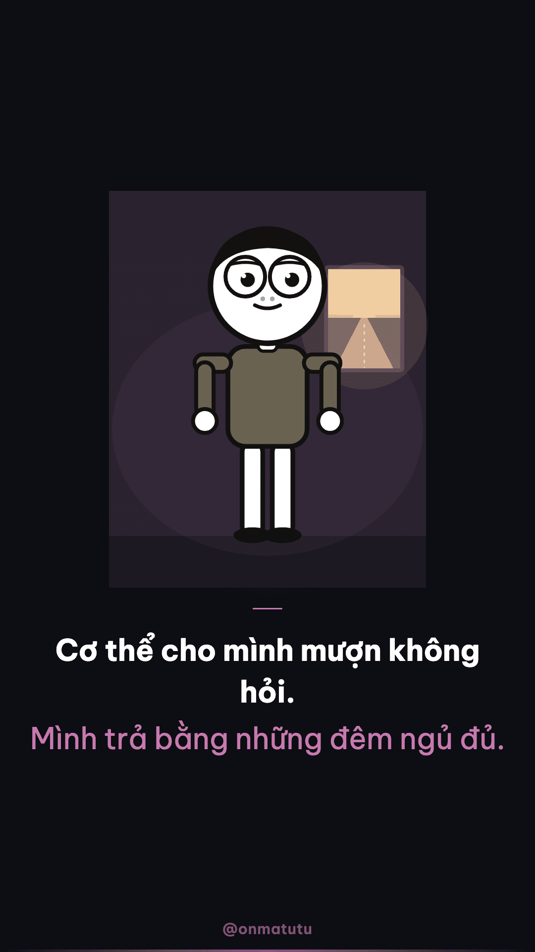 Mới 12h đã rã rời — cơ thể cho mình mượn không hỏi